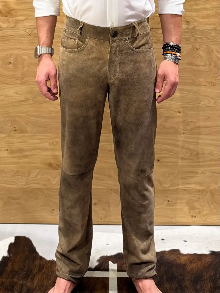 Kaisers 5Pocket Lederhose - Costa in honey