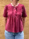 Moser Bluse - Bianca in sangria