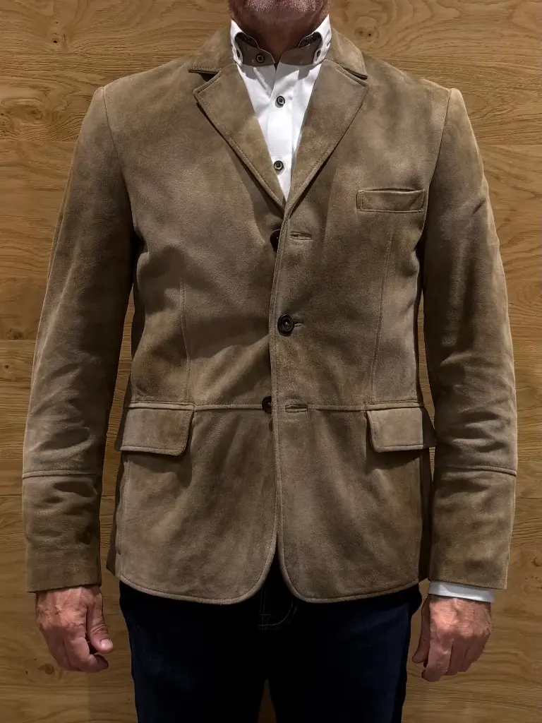 Beckert Lederjacke - Camino in schotter