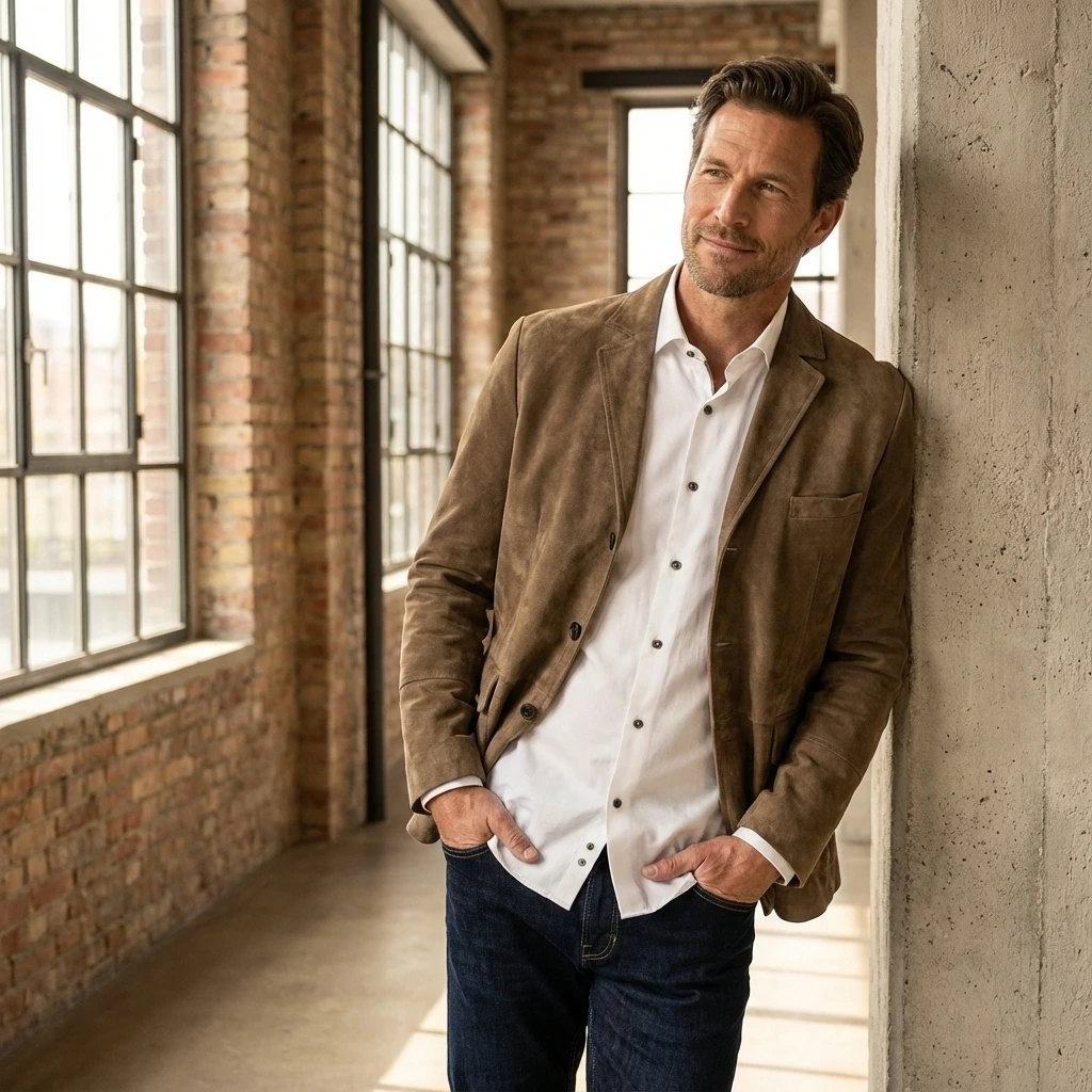 Beckert Lederjacke - Camino in schotter