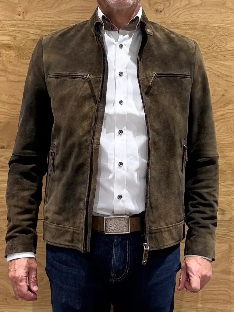 Beckert Lederjacke - California in lava