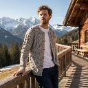 Gottseidank Strickjacke - Anton in birke