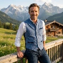 Country Line Weste - LX4938 in blau