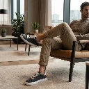 Xaver & Luis Sneaker - Max in dunkelgrau