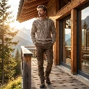 Kaisers Cargo Lederhose - Cooper in schotter