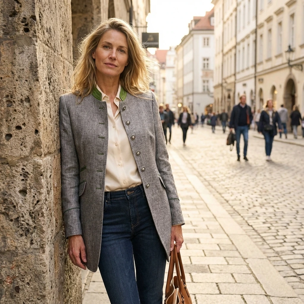 Auzinger Gehrock - Amelie in silber