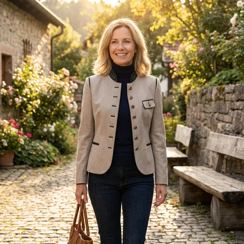 Allwerk Blazer - Monika in beige