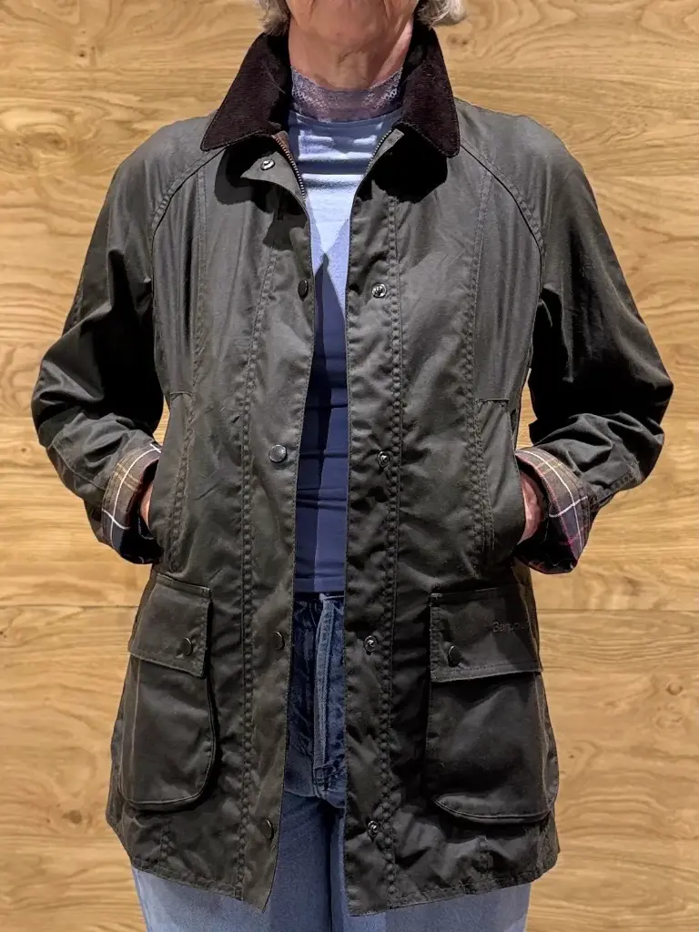 Barbour Jacke - Beadnell in olive