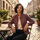 Allwerk Blazer - Lana in beere