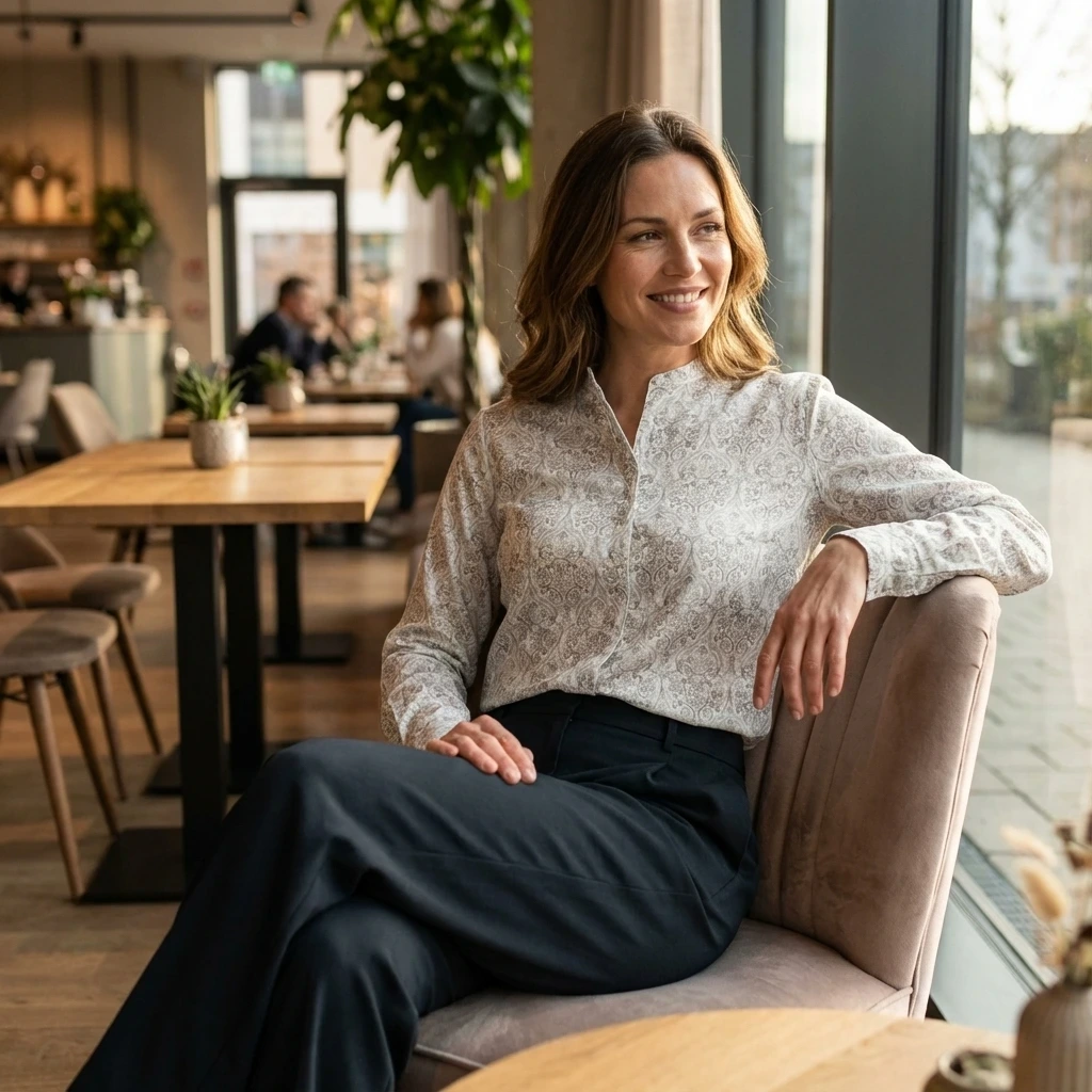 Anna Bluse - 6078 in grün (36 D)