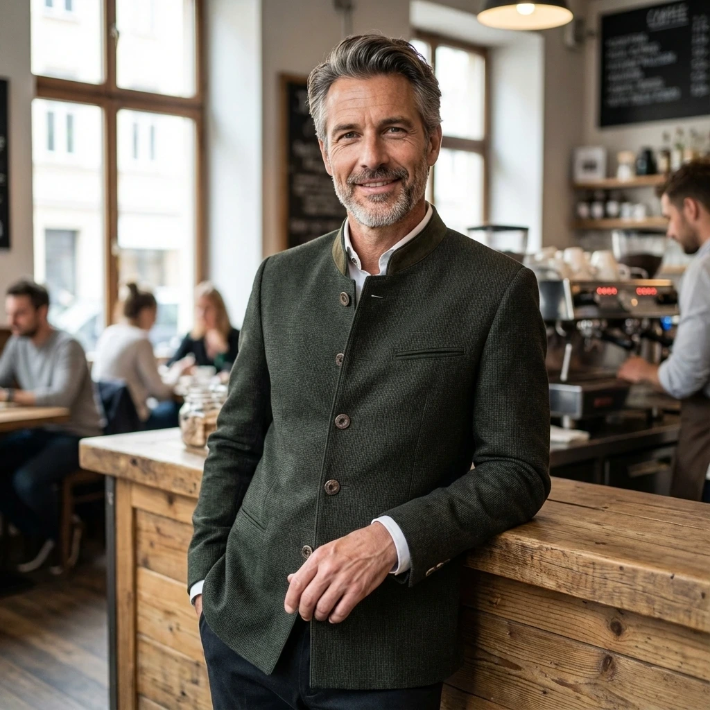 Allwerk Janker - Aist5610 in dunkelgrün