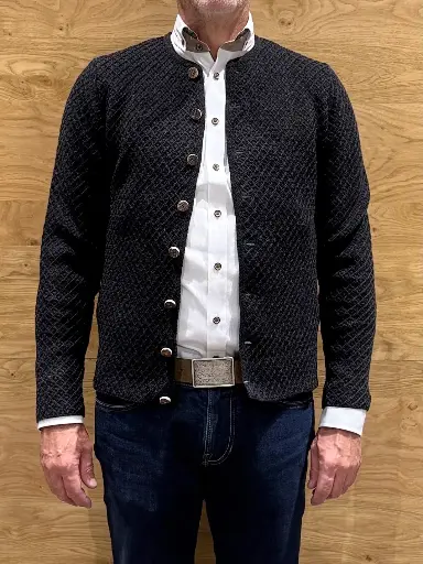 Gottseidank Strickjacke - Xaver in kaviarscharz