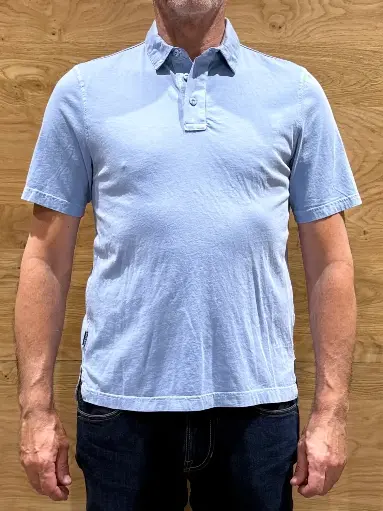 Keeling Poloshirt - Tauranga in hellblau