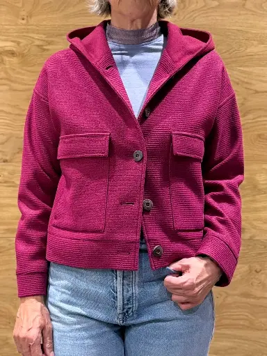 Allwerk Jacke - Finja in himbeere