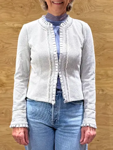 Marjo Softblazer - Tonia in hellgrau